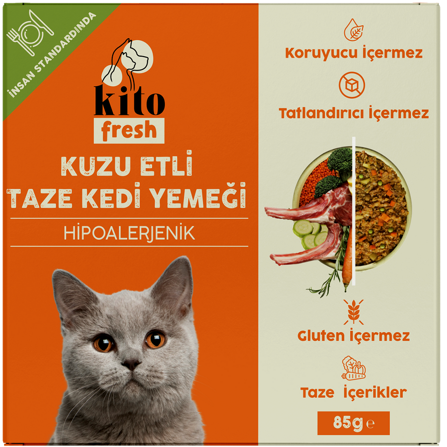 Kito Fresh Cat Food with Lamb 85 gr