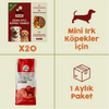 20 Adet Kito Fresh Dana Etli Köpek Yemeği %100 Taze İçerikli Mama + 2,5 kg  Yetişkin Mini Irk Köpek Maması