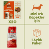 20 Adet Kito Fresh Kuzu Etli Köpek Yemeği %100 Taze İçerikli Mama + 2,5 kg  Yetişkin Mini Irk Köpek Maması