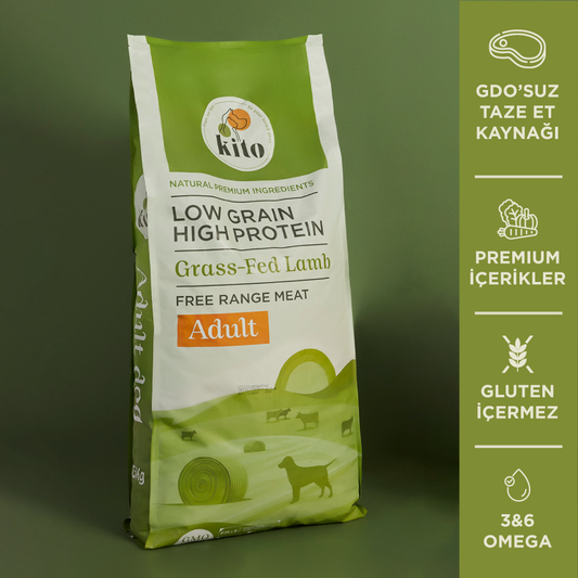 Doğal Besi Kuzu Etli Yetişkin Köpek Maması 15 Kg