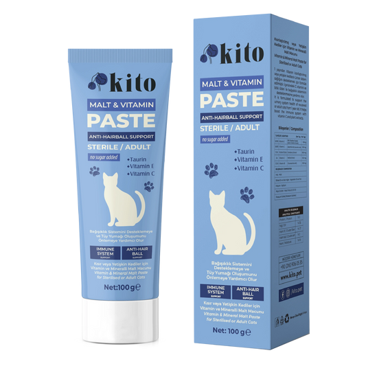 Kito Malt Paste for Adult & Sterilized Cats – 100g