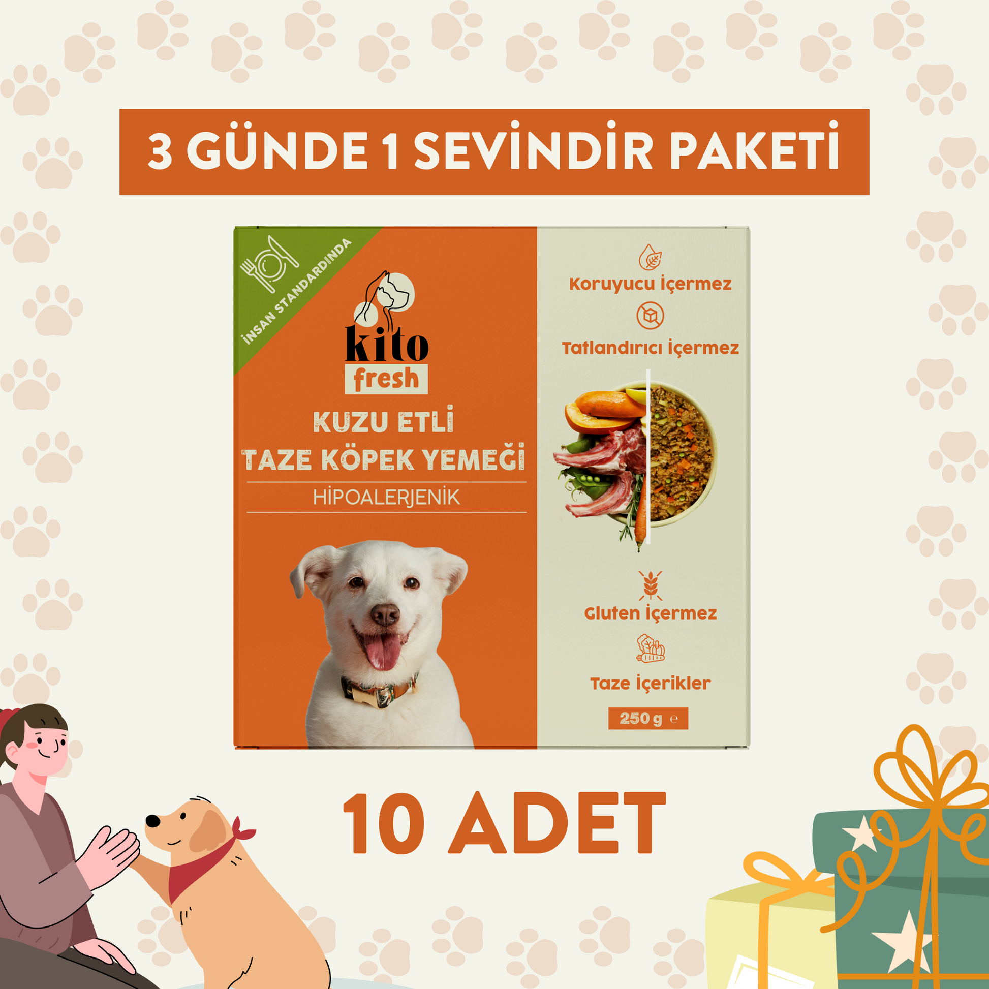 Kuzu Etli Köpek Yemeği