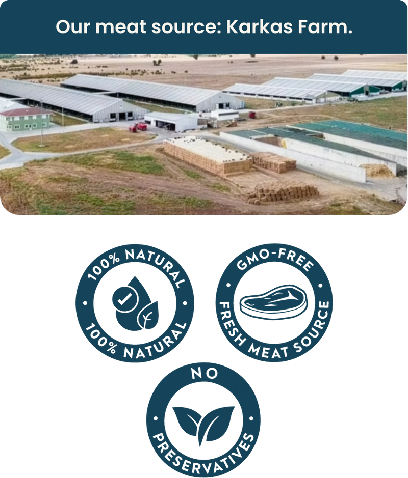 WE CHOOSE THE MEATS OURSELVES!