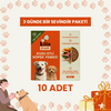 3 Günde 1 Sevindir Paketi Kito Fresh Kuzu Etli Köpek Yemeği %100 Taze İçerikli Mama 250 gr (10 Adet)