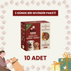 3 Günde 1 Sevindir Paketi Kito Fresh Dana Etli Köpek Yemeği %100 Taze İçerikli Mama 250 gr (10 Adet)