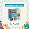 3 Günde 1 Sevindir Paketi Kito Fresh Levrek Etli Köpek Yemeği %100 Taze İçerikli Mama 250 gr (10 Adet)