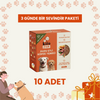 3 Günde 1 Sevindir Paketi Kito Fresh Kuzu Etli Köpek Yemeği %100 Taze İçerikli Mama 250 gr (10 Adet)