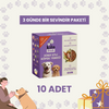 3 Günde 1 Sevindir Paketi Kito Fresh Hindi Etli Köpek Yemeği %100 Taze İçerikli Mama 250 gr (10 Adet)