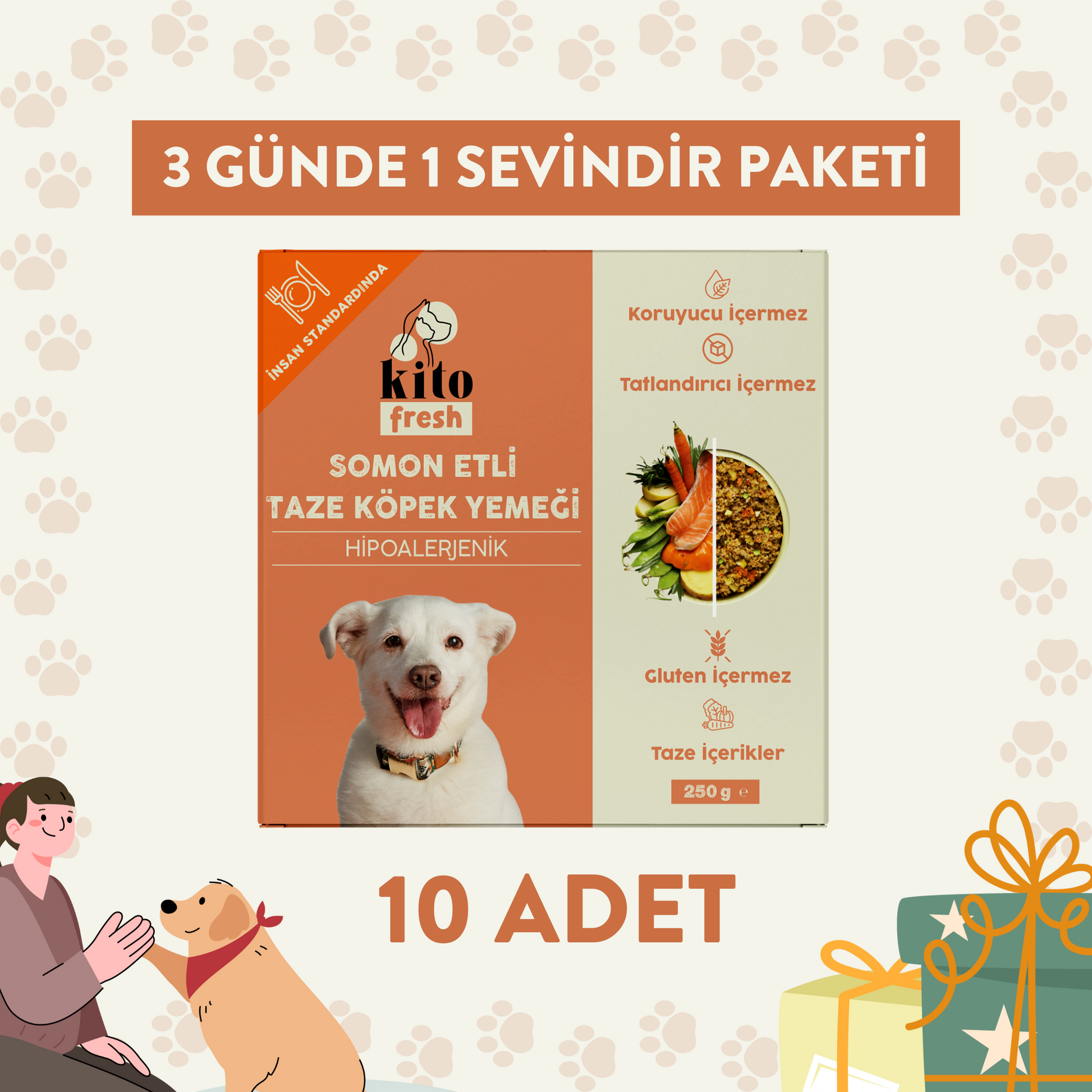 Somonlu Köpek Yemeği