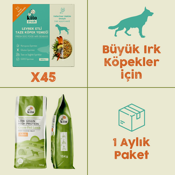 Levrek Etli Kito Fresh ve Yetişkin Köpek Maması
