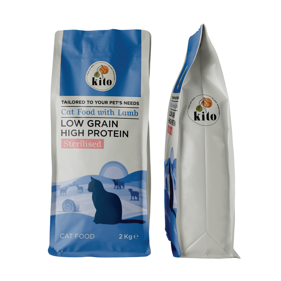 3 adet 2 kg kısır kedi maması