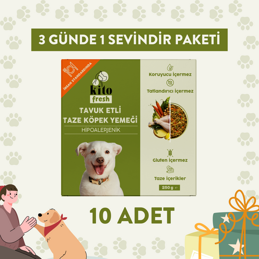 Tavuk Etli Köpek Yemeği
