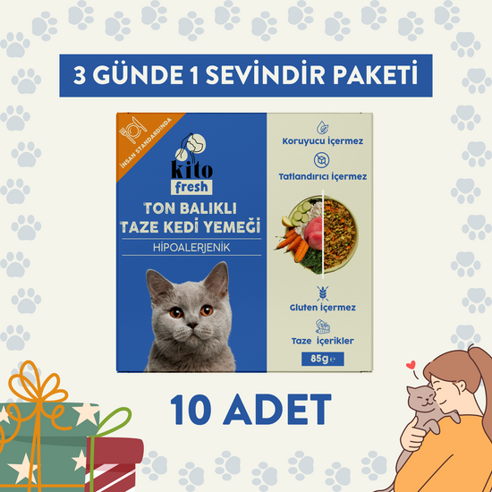 Ton Balıklı Kedi Yemeği