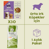 30 Adet Kito Fresh Hindi Etli Köpek Yemeği %100 Taze İçerikli Mama+ 7 kg Yetişkin Köpek Maması