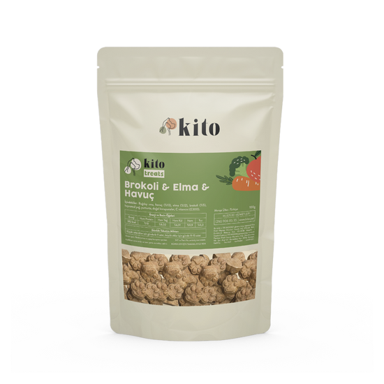 Kito Brokoli & Havuç & Elma Cookie