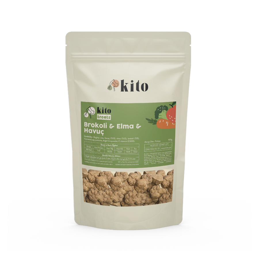 Kito Brokoli & Havuç & Elma Cookie 100 gr