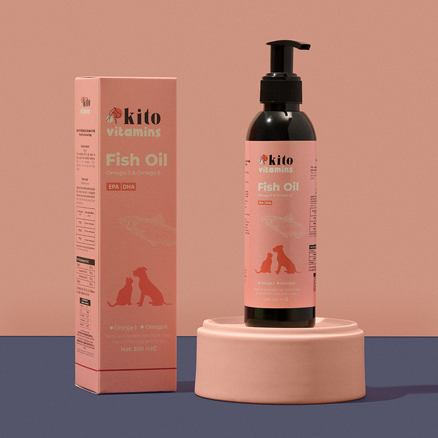 Kediler için Kito Fresh Tanışma Paketi + Kito Balık Yağı 200 ml