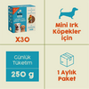 Levrek Etli Kito Fresh x30 (Mini Irk Köpekler için Aylık Kito Fresh Paketi)