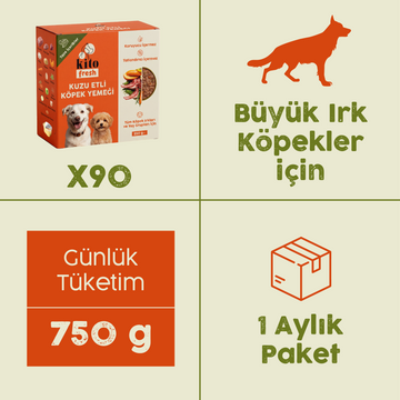Kito Fresh with Lamb x90 (Monthly Kito Fresh Pack for Adult Dogs)