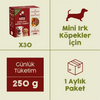30 Adet Kito Fresh Dana Etli Köpek Yemeği %100 Taze İçerikli Mama (Mini Irk Köpekler için Aylık Kito Fresh Paketi)
