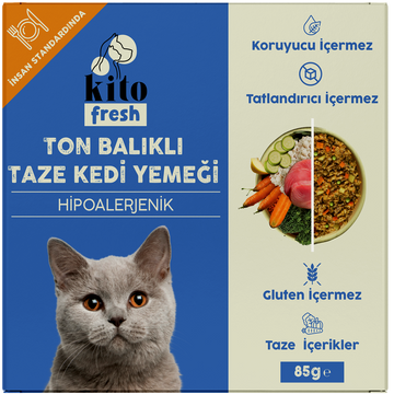 Ton Balıklı Kedi Yemeği