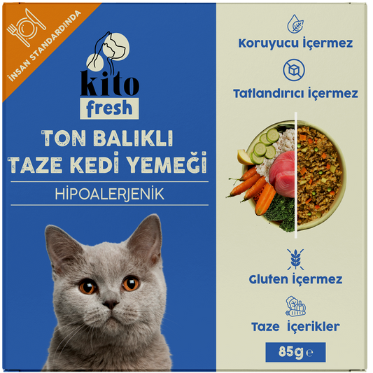 Ton Balıklı Kedi Yemeği