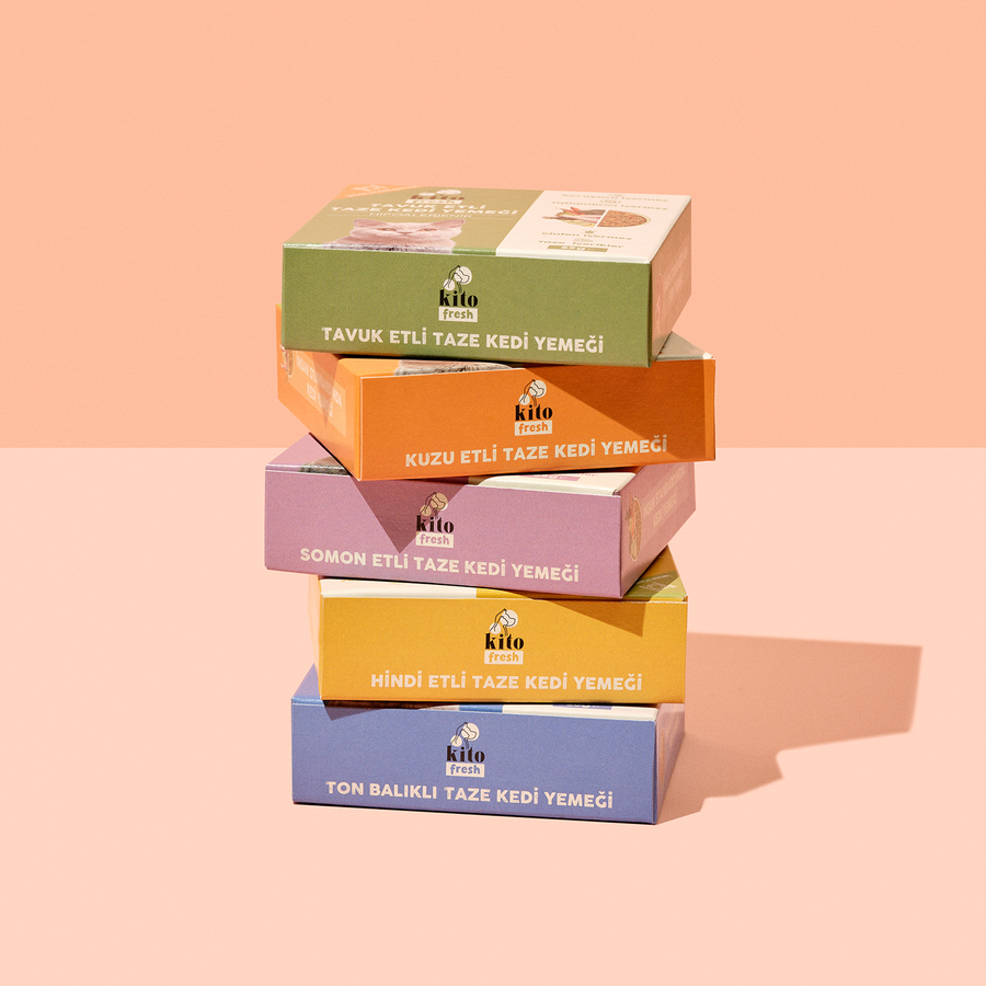 3 Günde 1 Sevindir Paketi Kito Fresh Kuzu Etli Kedi Yemeği 85 gr (10 Adet)