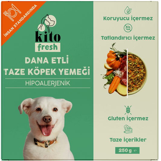 Dana Etli Köpek Yemeği