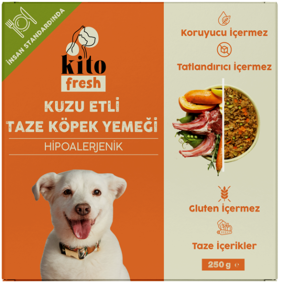 Kito Fresh Dog Food Lamb Recipe (250 g)