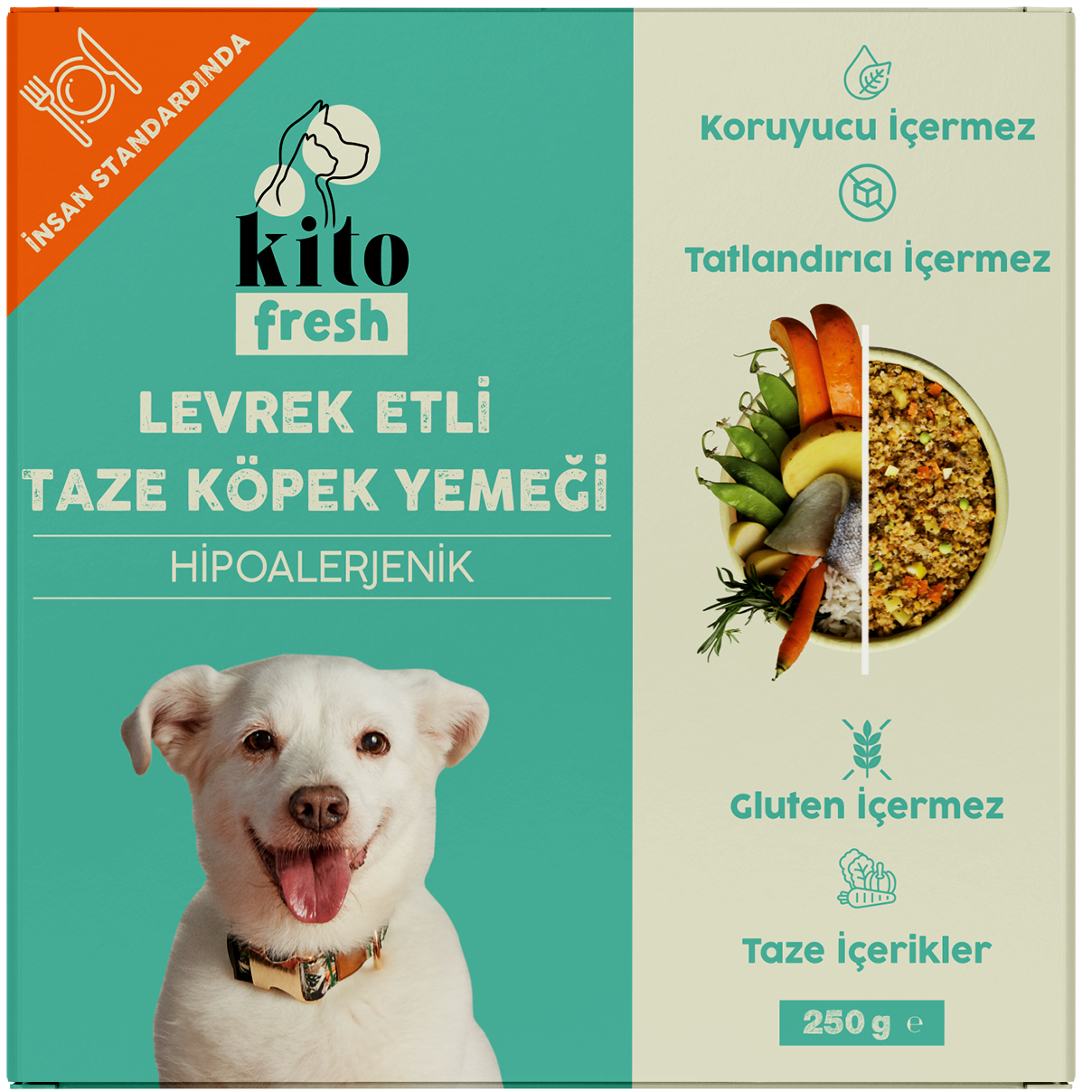 Levrek Etli Köpek Yemeği