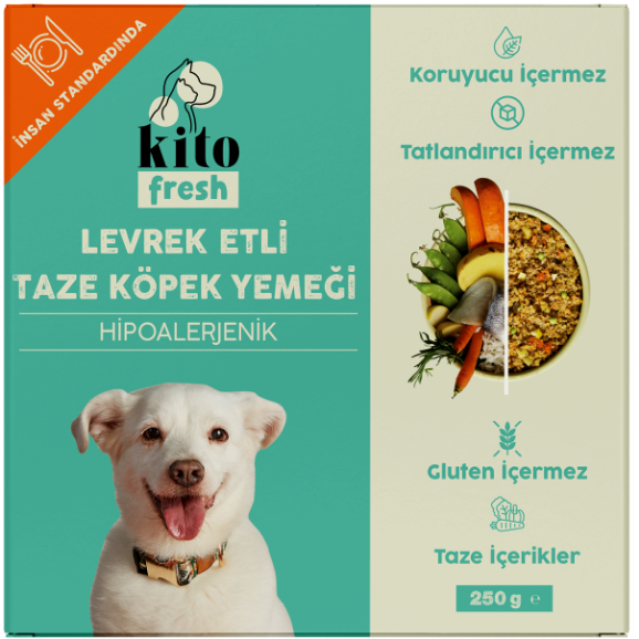 Kito Fresh Dog Food Seabass Recipe (250 g)