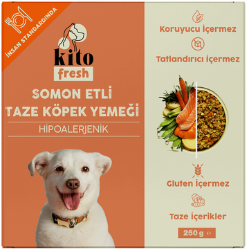 Somon Etli Köpek Yemeği