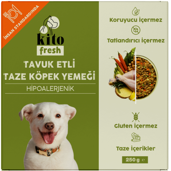 Kito Fresh Dog Food Chicken Recipe (250 g)