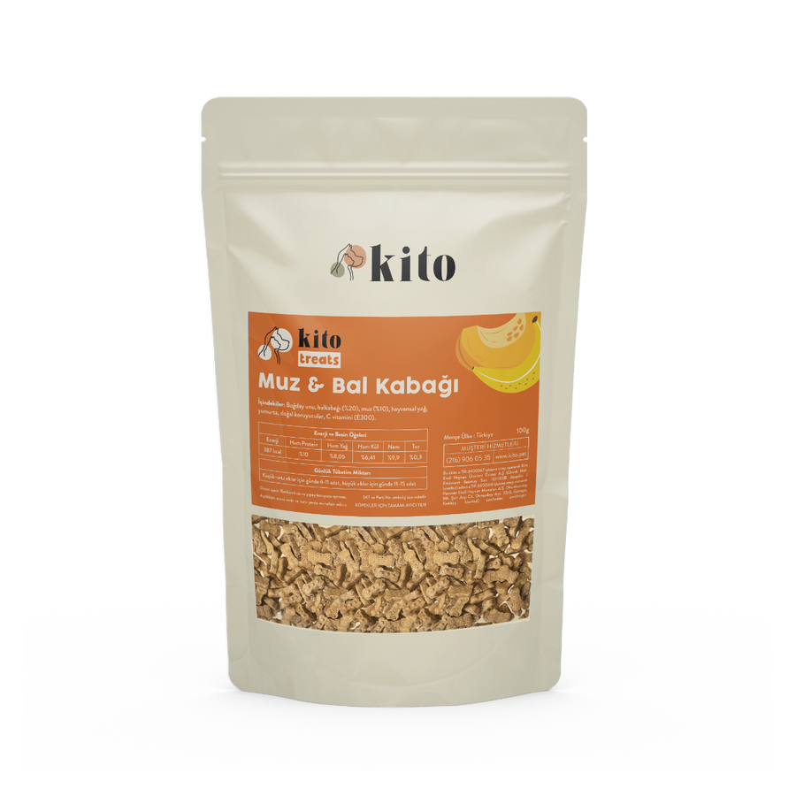 Kito Muz & Balkabağı Cookie 100 gr