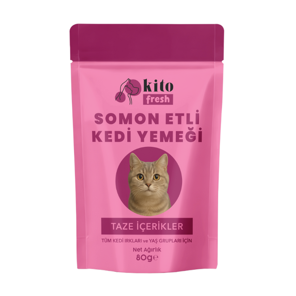 Kito Fresh Cat Food Salmon Recipe (80 g)