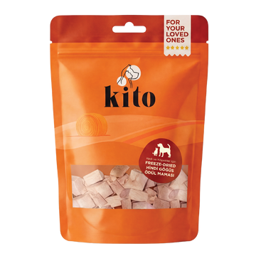 Kito Freeze Dried Tavuk Göğüs Ödül Maması 30 gr (Köpekler için)