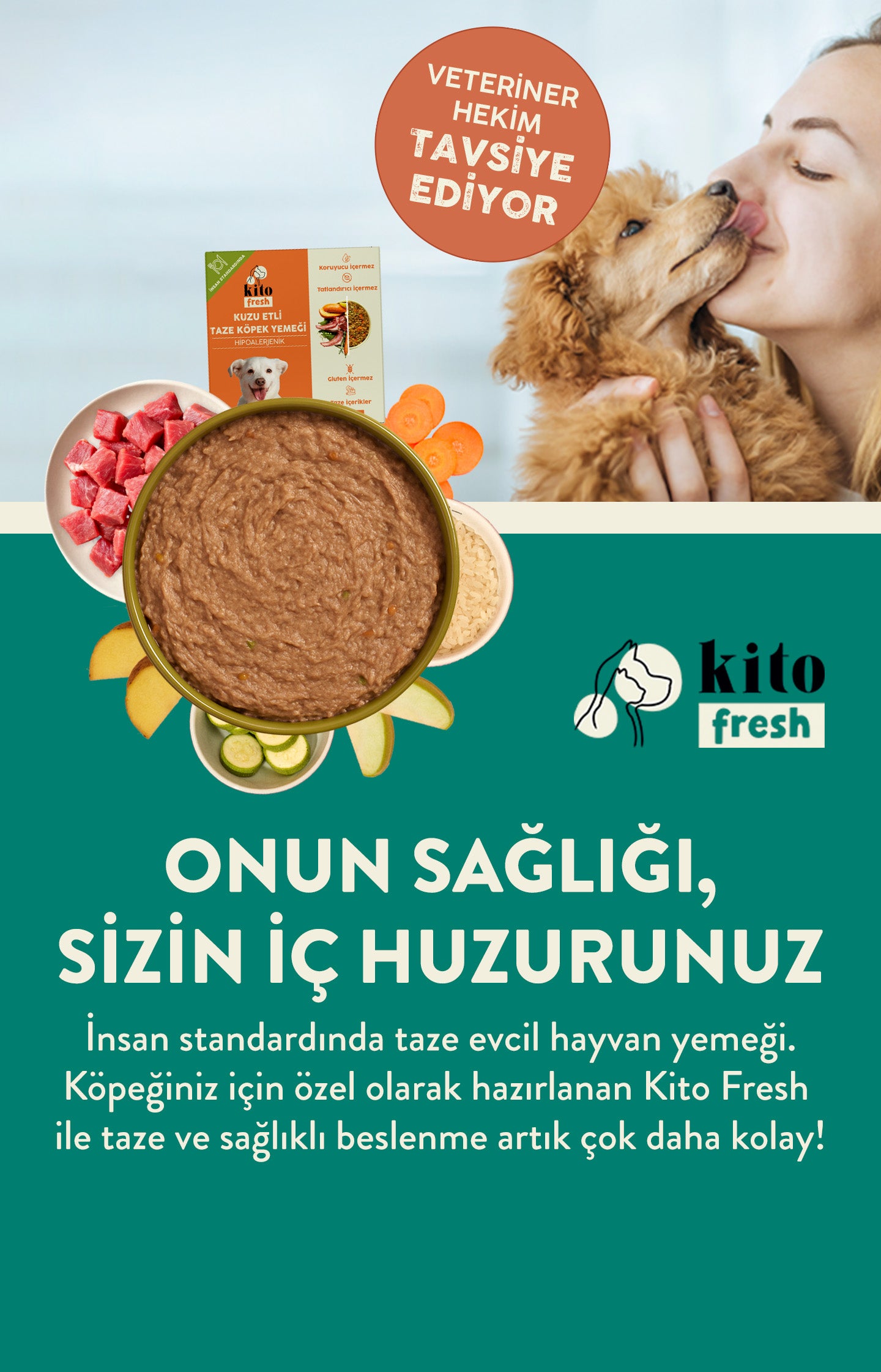 Köpek Kito Fresh Banner