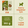 Tavuk Etli Kito Fresh x18 (Yavru Köpekler için Aylık Kito Fresh Paketi)