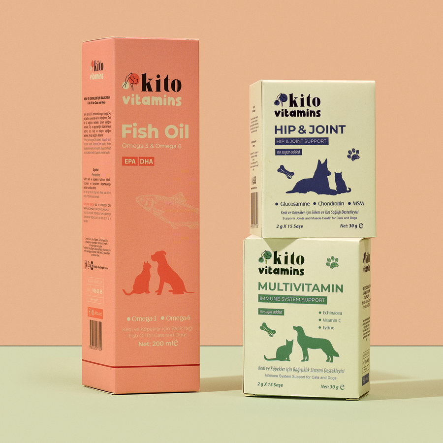 Kito Fish Oil + Hip&Joint + Multivitamin