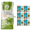 Adult Dog Food 15 KG + Kito Fresh Dog Food with Seabass X 6