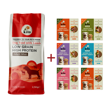 Adult Mini Dog Food 2,5 KG + Kito Fresh Introduction Package
