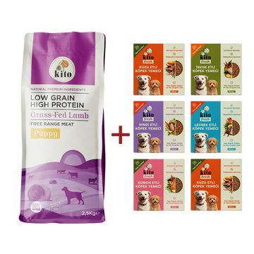 Puppy Food 2,5 KG + Kito Fresh Introduction Package