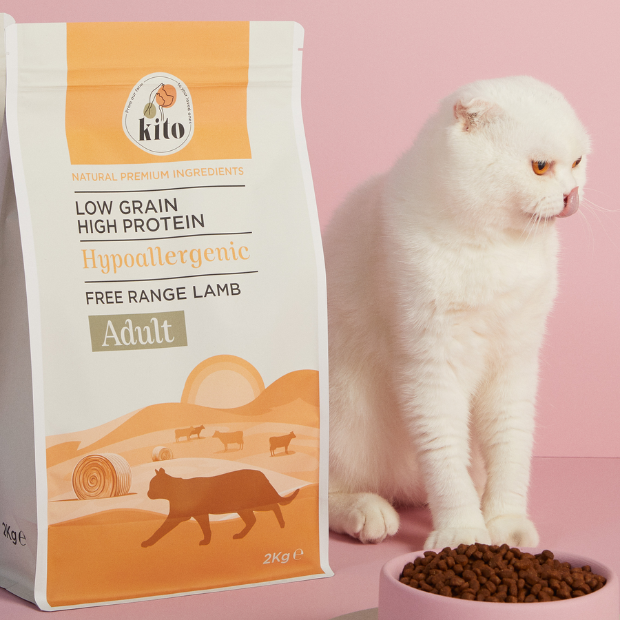 Kito Doğal Besi Kuzu Etli Yetişkin Kedi Maması 2 KG