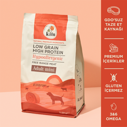 Doğal Besi Kuzu Etli Mini Irk Köpek Maması 2,5 Kg