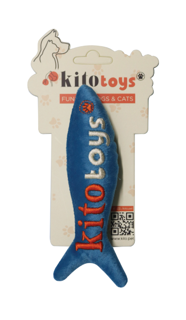 Fish Plush Toy  – For Cats