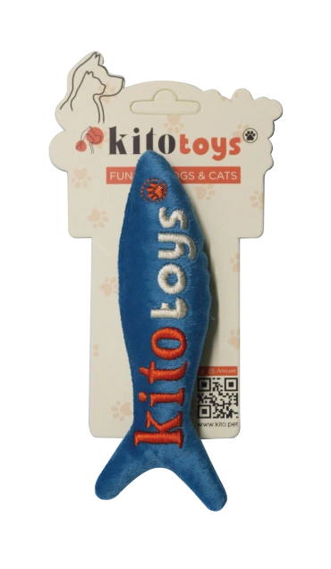 Fish Plush Toy  – For Cats