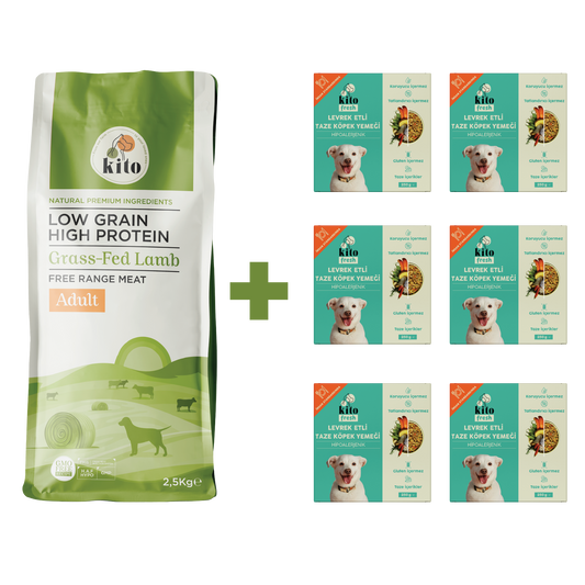 Yetişkin Köpek Maması ve Levrek Etli Köpek Yemeği