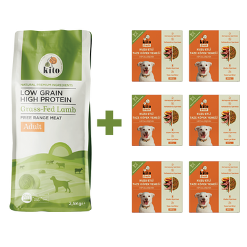 Yetişkin Köpek Maması ve Kuzu Etli Köpek Yemeği