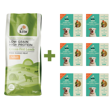 Yetişkin Köpek Maması ve Levrek Etli Köpek Yemeği