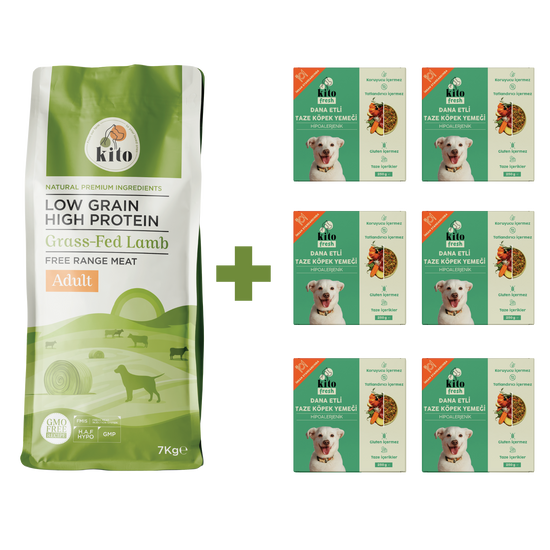 Yetişkin Köpek Maması ve Dana Etli Köpek Yemeği